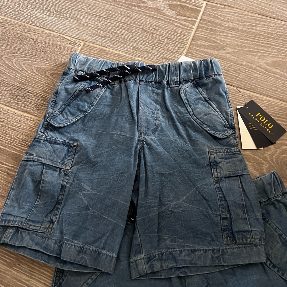 POLO RALPH LAUREN
Big Boys Denim Cargo Shorts